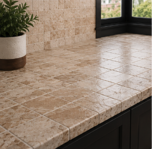Natural Stone Tile Countertops | Lloyd's Carpets & Draperies